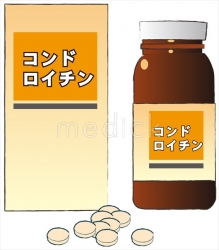 サプリ コンドロイチンのイラスト