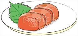たらこのイラスト