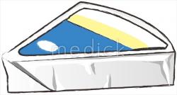 チーズ1Pのイラスト