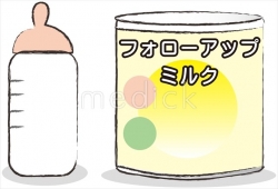 フォローアップミルクのイラスト