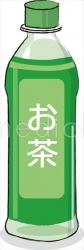 ペットボトル お茶のイラスト
