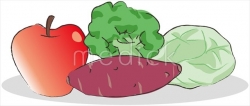 野菜果物のイラスト