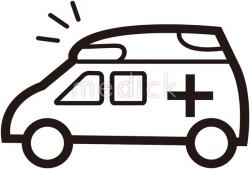 救急車のイラスト