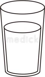 牛乳のイラスト
