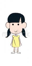 女の子のイラスト
