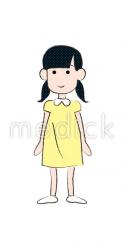 女の子のイラスト