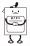 薬キャラクター　袋のイラスト