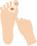 水虫外用薬の塗り方のイラスト