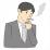 タバコを吸う男性のイラスト