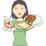 不規則な食生活のイラスト
