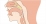 後鼻漏のイラスト