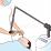 鼻のレーザー照射のイラスト