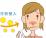 花粉症の女性のイラスト
