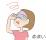 めまいがする女性のイラスト