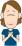 胸が痛い女性のイラスト