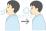 胸部レントゲン（X線）検査時の呼吸のイラスト