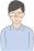 眼帯をつけた男性のイラスト