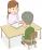 言語聴覚士（ST）のイラスト