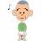 椅子に座る男性のイラスト