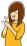 手が痺れた女性のイラスト