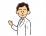 説明する医師のイラスト