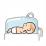 保育器に入る赤ちゃんのイラスト