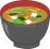 具沢山の味噌汁のイラスト