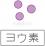 ヨウ素のイラスト