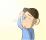 強い日差しのイラスト