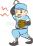 投げるときに肘が痛いのイラスト