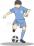 サッカーのイラスト