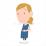 心配をする妊婦のイラスト