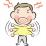 癇癪をおこすこどものイラスト