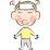 熱があるこどものイラスト