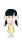 怒る女の子のイラスト