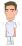 看護師（左向き）のイラスト