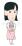 困る看護師（右向き）のイラスト