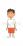 男の子（左向き）のイラスト