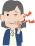 虫歯で痛がる中年女性のイラスト